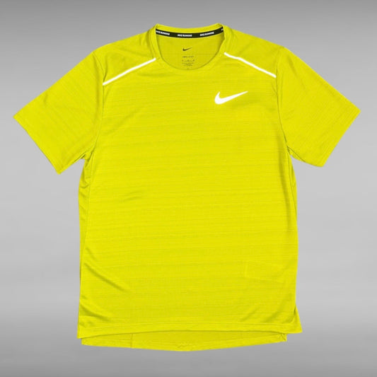 NIKE MILER 1.0 TSHIRT - LIME